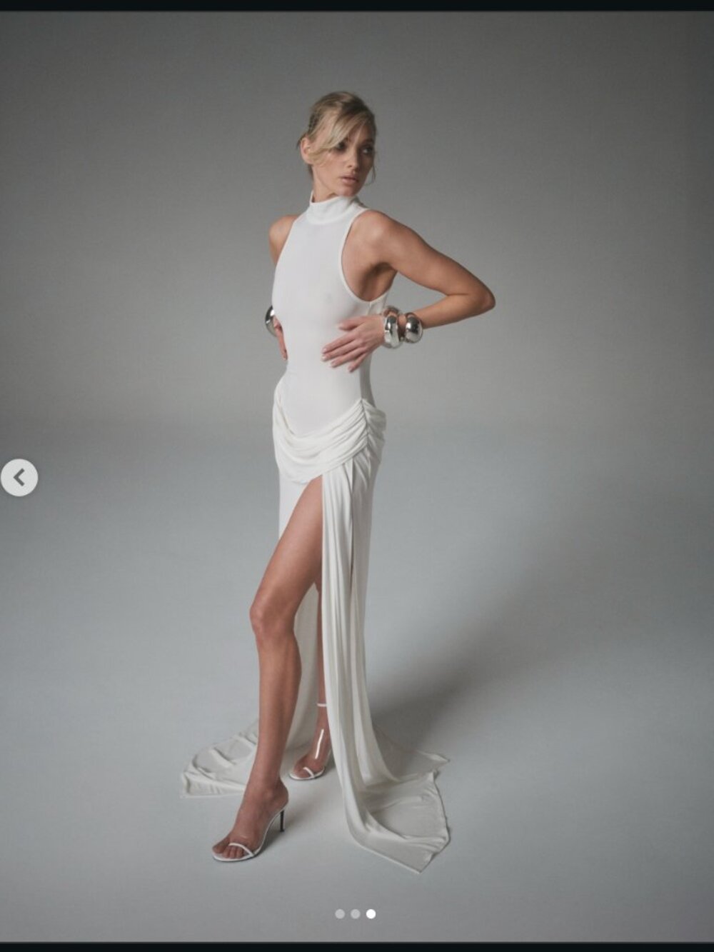 Helsa The Ophelia Dress in Sugar
